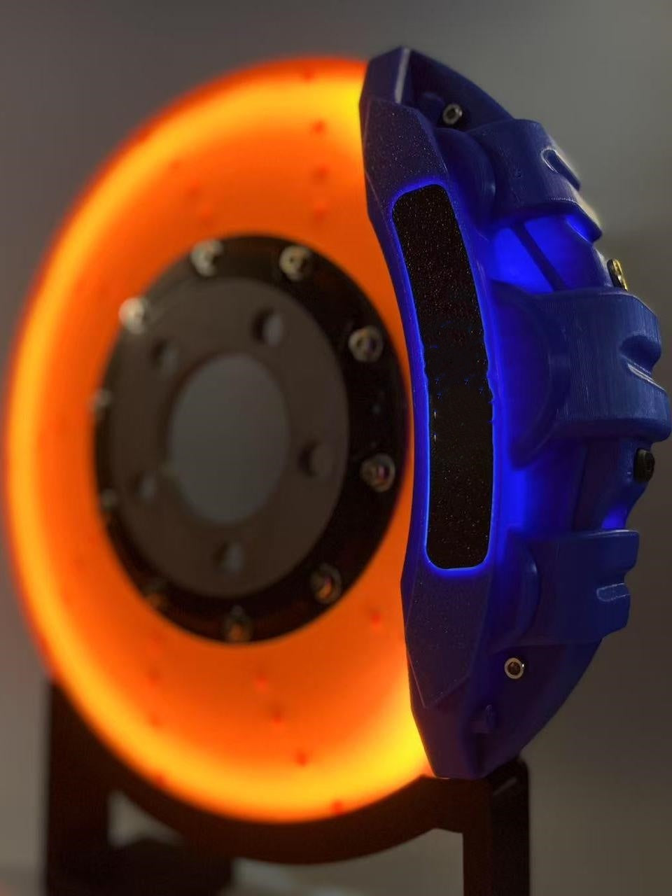 Brake Disc LED Atmosphere Charging Desktop Wall Hanging Night Light Ornaments